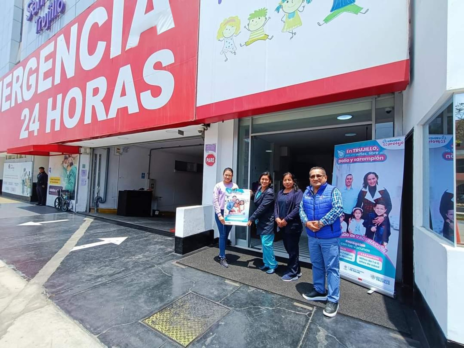 Trujillo: instalan punto de vacunación gratuito en clínica privada