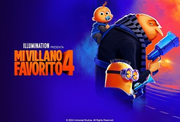 “Mi villano favorito 4” y otras películas llegan a Claro video en octubre