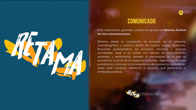 Municipalidad de Huamanga niega espacio para Festival de Cine Retama