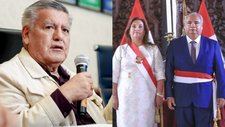 Acuña asegura estar «sorprendido» con la elección de César Sandoval, asesor de Dina Boluarte como ministro