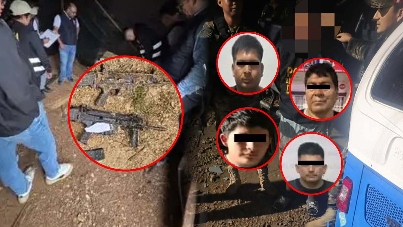 Caen exintegrantes de "Los Pulpos" que habían formado nueva banda de secuestros