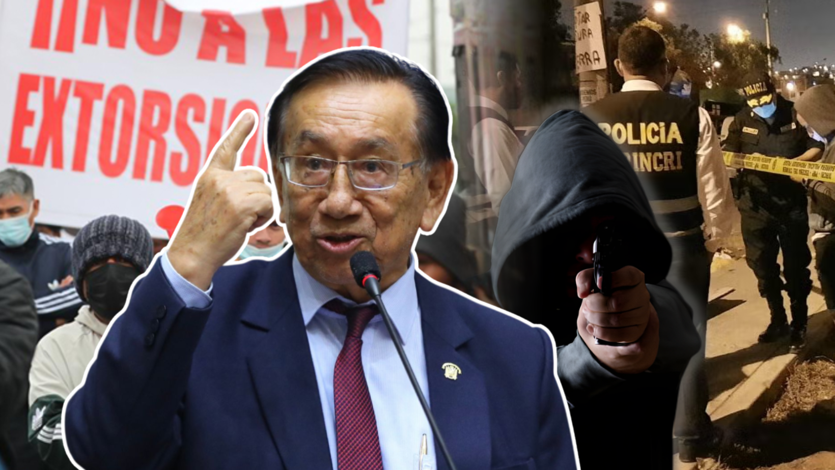 Presidente Balcázar minimiza crisis de inseguridad en plena ceremonia de la Policía