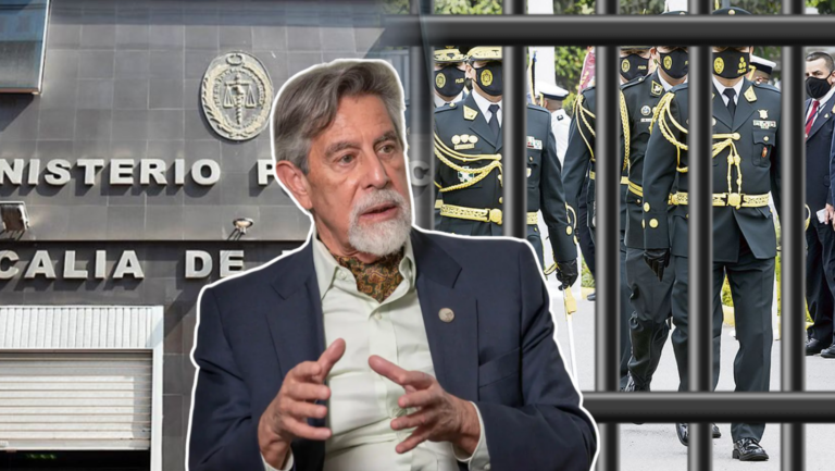 Por haber retirado a 18 generales PNP, piden 3 años de prisión para Francisco Sagasti