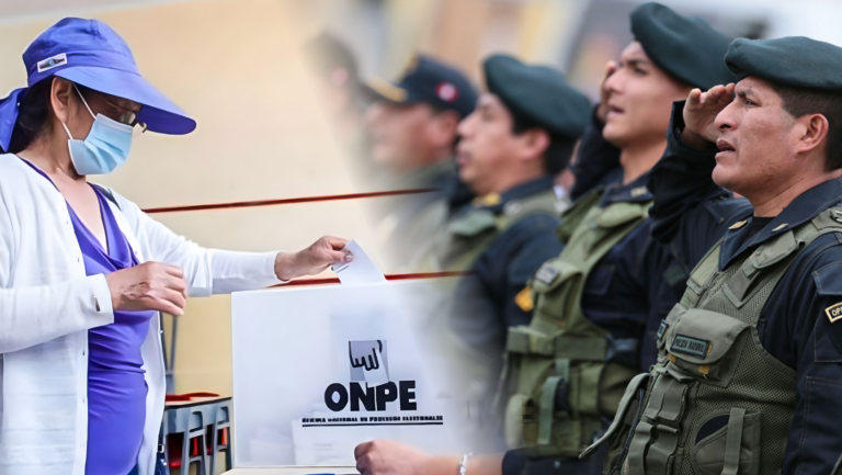 Elecciones 2026: Más de 54 mil militares y policías darán seguridad durante proceso electoral