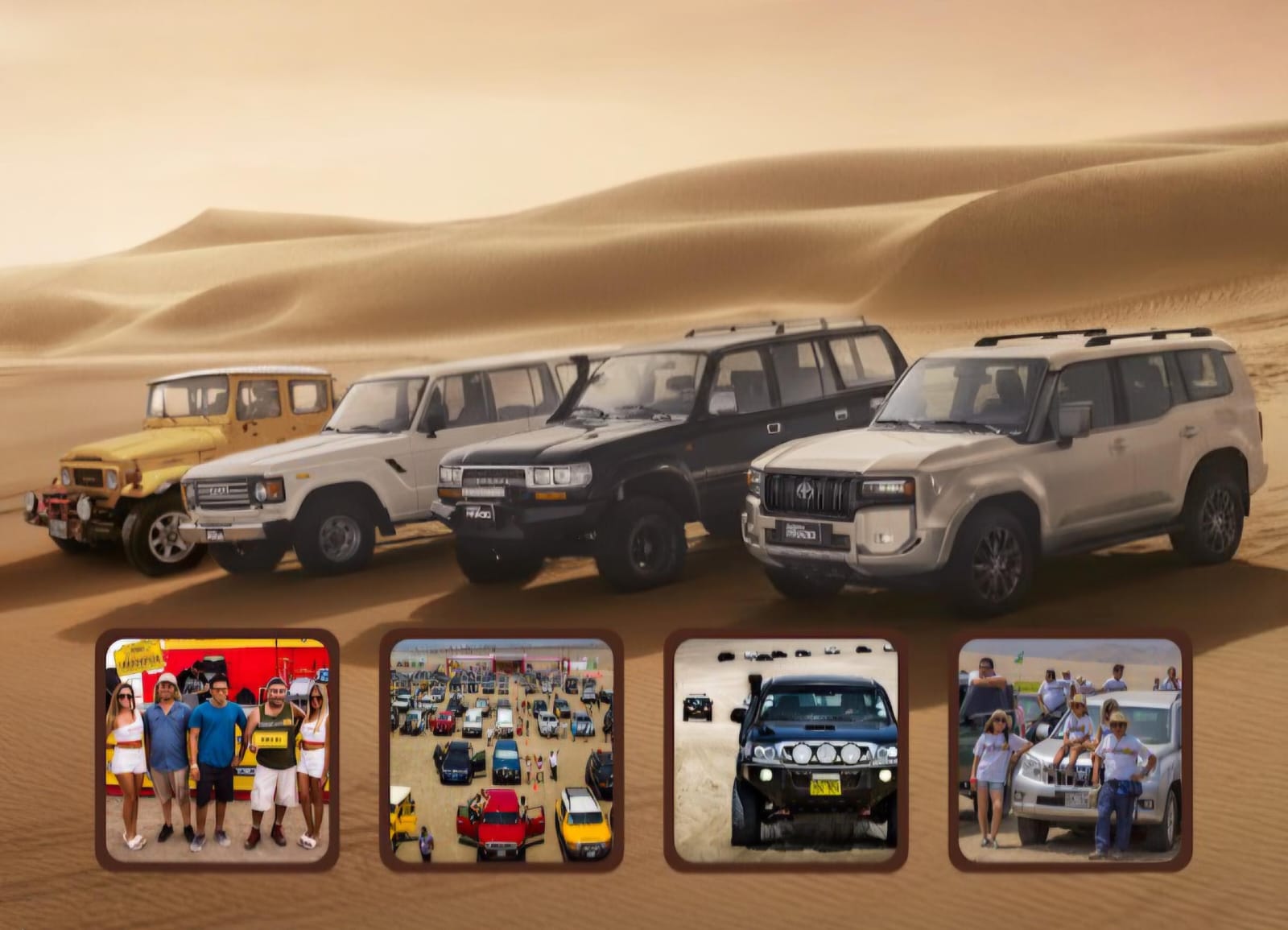Después de seis años, vuelve al desierto uno de los encuentros más esperados por los fanáticos del 4x4.
