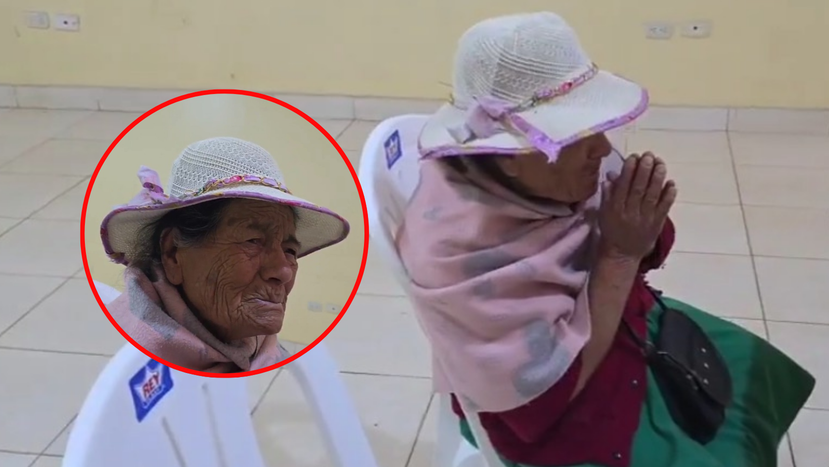 La Libertad: Anciana es abandonada por 4 de sus 6 hijos a quienes ya dio herencia