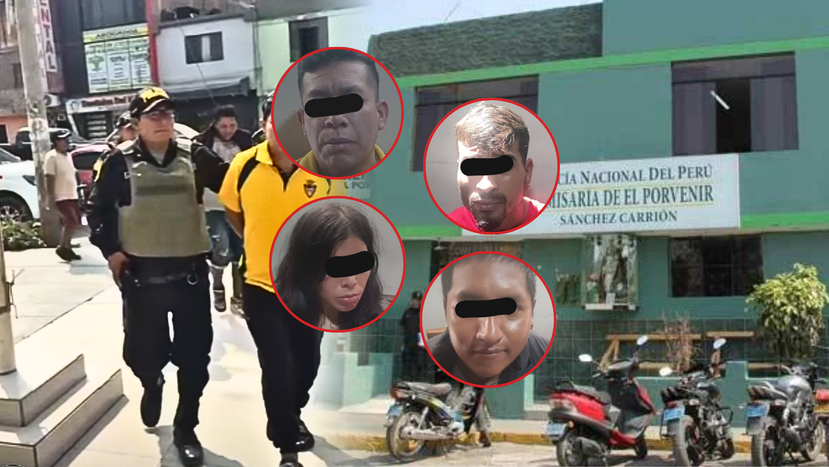 Desarticulan presunta banda criminal "Los Mafiosos del Valle Sol" en El Porvenir