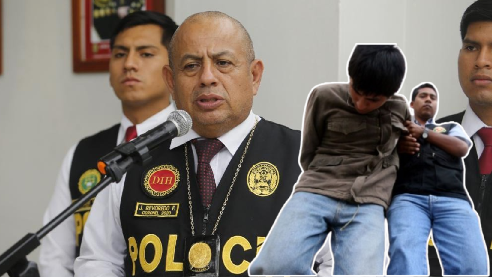 General Revoredo pide endurecer justicia juvenil ante aumento de sicarios adolescentes