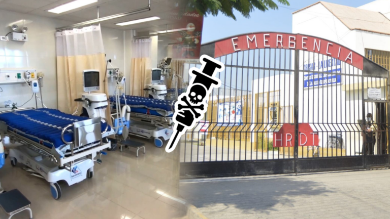 Fallece paciente que iba a ser asesinado por sujetos con jeringa en Hospital Regional de Trujillo