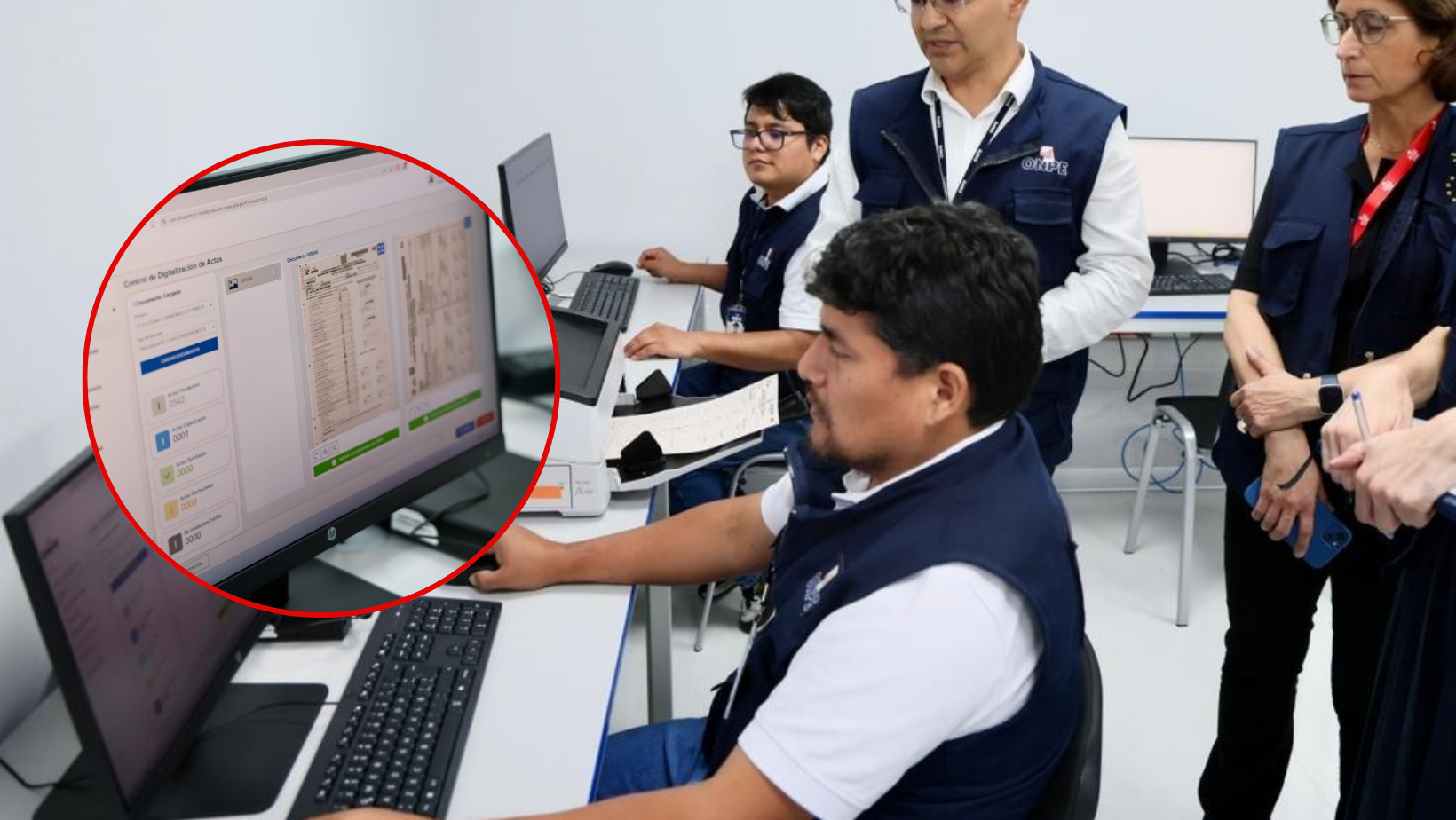 Fiscal ordena peritaje informático para equipos usados por la ONPE el 12 de abril