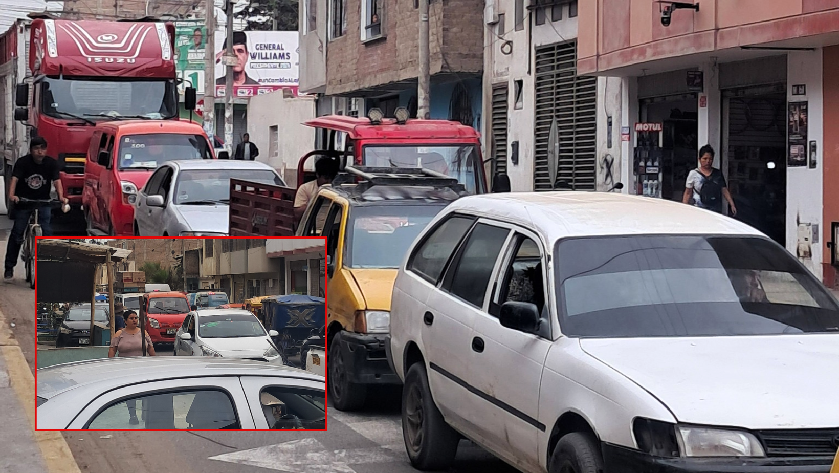 Cierre de pistas por obra en Florencia de Mora genera desorden y malestar