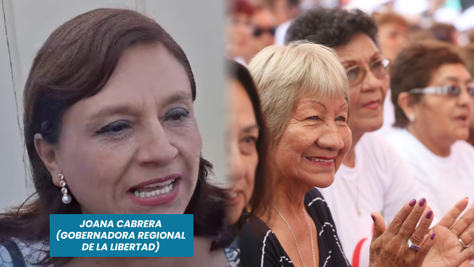 Gobernadora regional: “Más del 50% son votantes mujeres (…), vayan a votar”