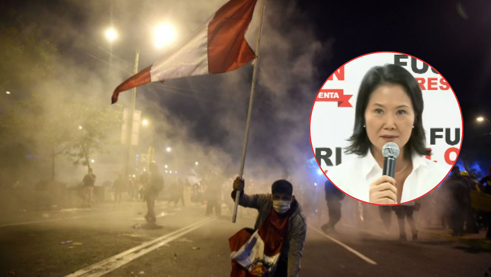 Keiko Fujimori reaparece: “(...) no podemos permitir que se convoque a una insurgencia”
