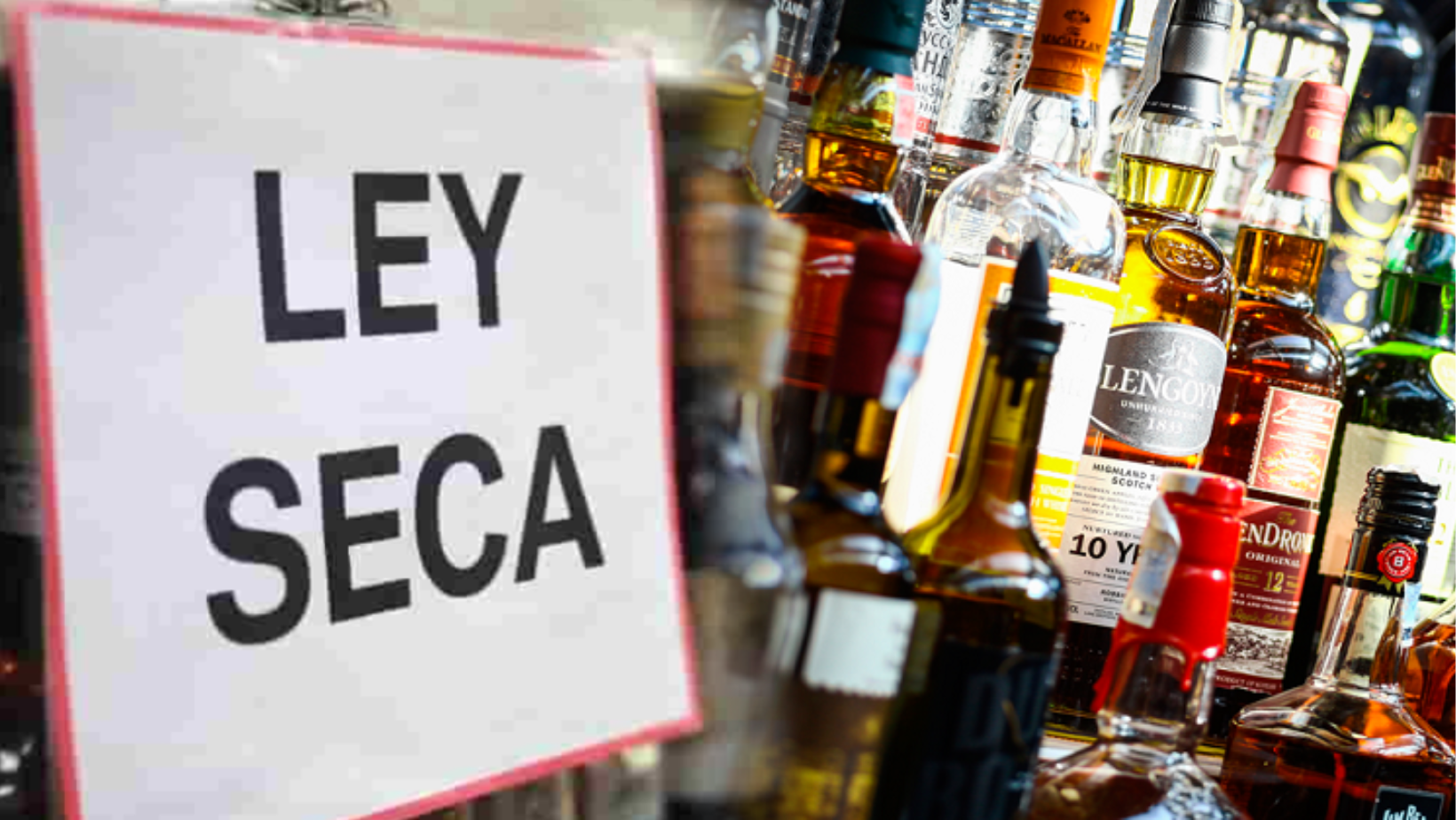 "Ley Seca" entrará en vigencia este sábado y prohibirá la venta de alcohol