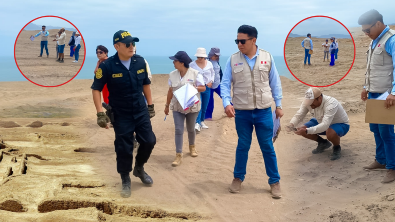 La Libertad: Con maquinaria pesada dañaron sitio arqueológico Pacatnamú
