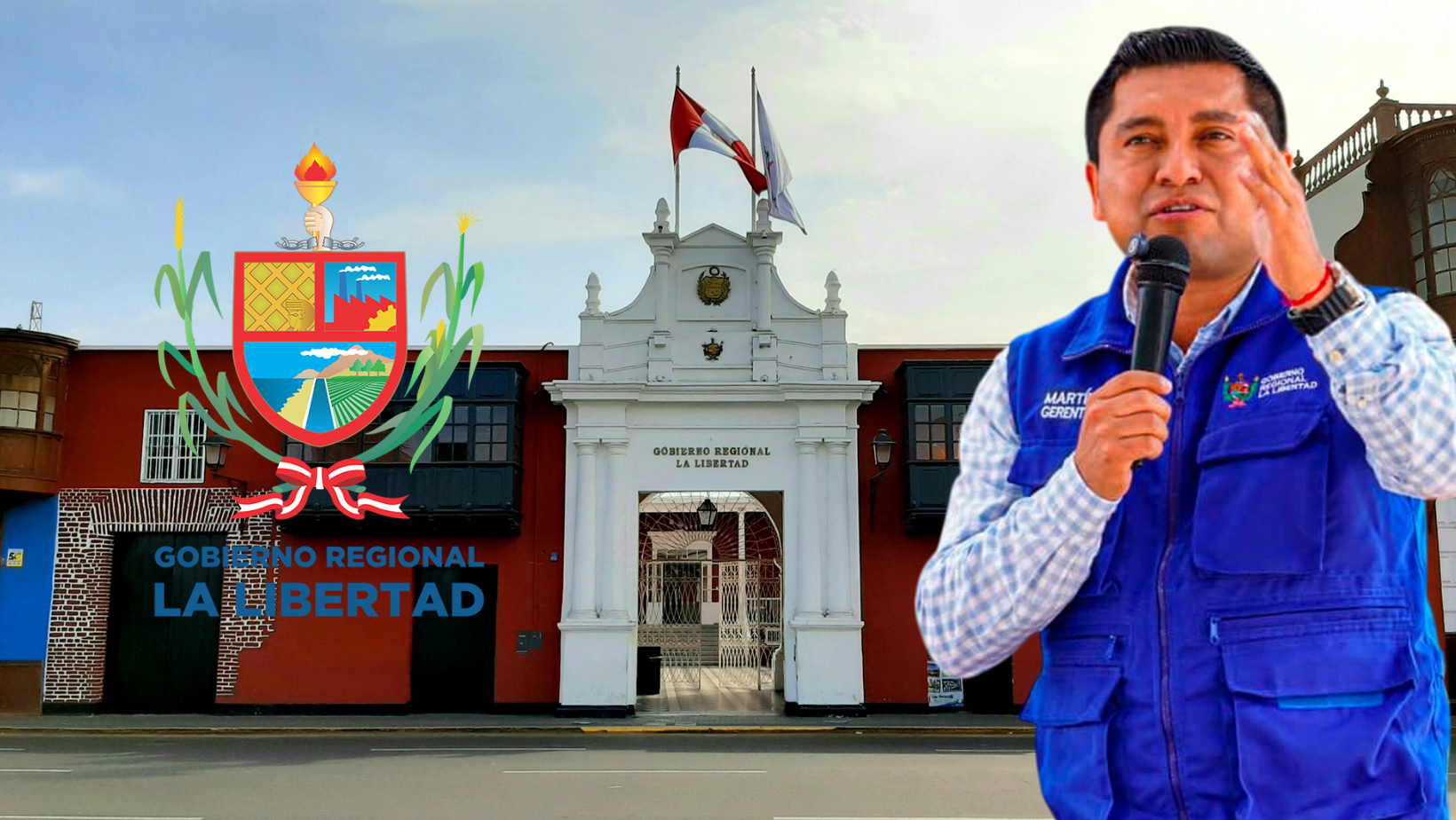 Martín Namay anunció su precandidatura al Gobierno Regional de La Libertad