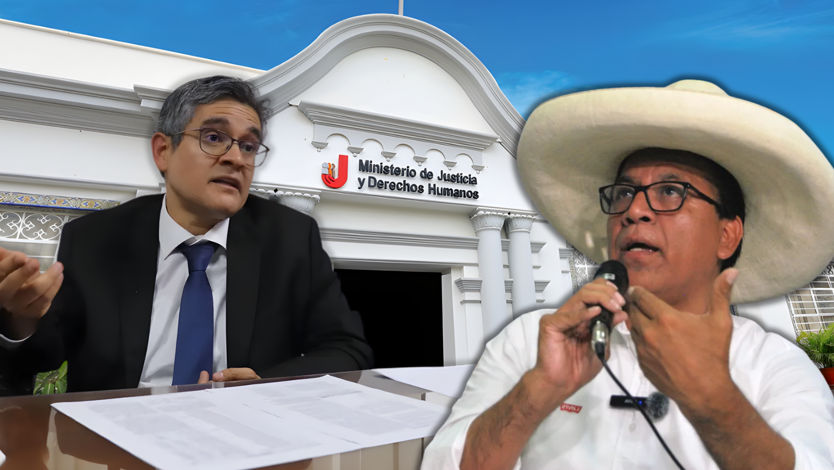 ¡Incertidumbre! Roberto Sánchez evalúa a José Domingo Pérez como ministro de Justicia