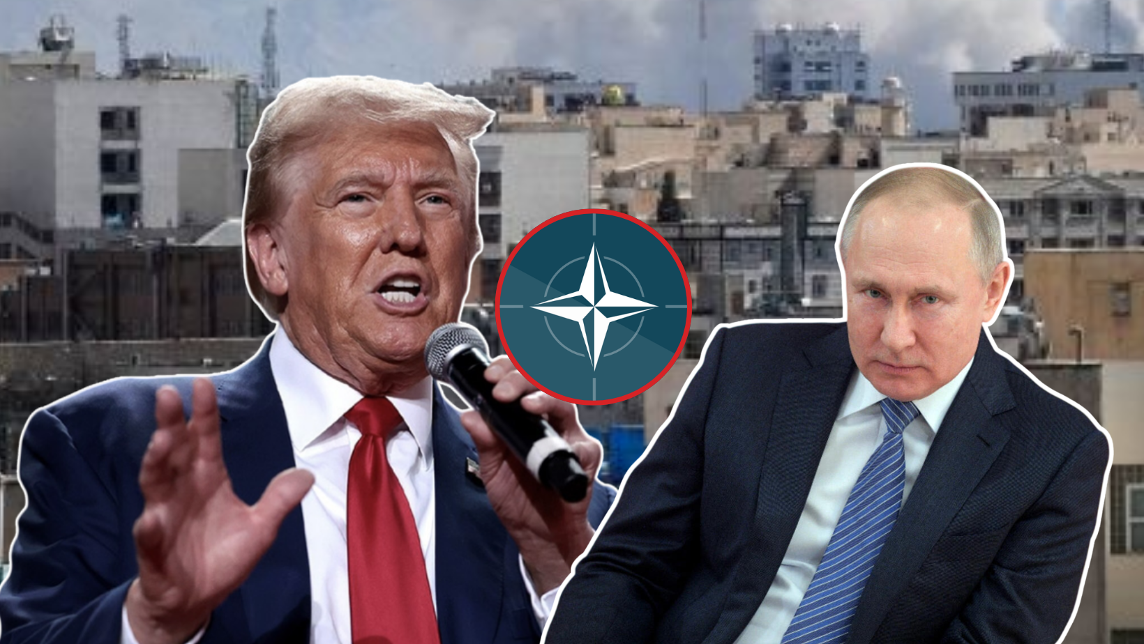 Trump evalúa retirarse de la OTAN: “Siempre supe que era un tigre de papel, y Putin también lo sabe”