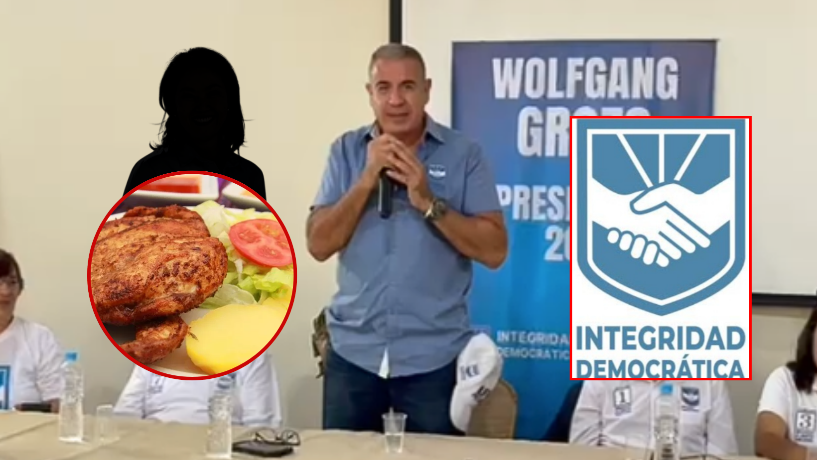 ¡Igual que Keiko!: Wolfgang Grozo dice que financia su campaña “haciendo rifas y polladas”