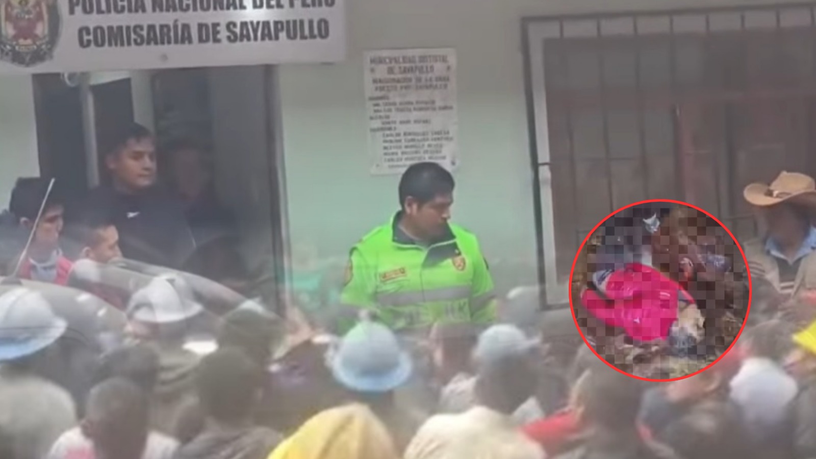 Rondas culpan a policías de muerte de minero artesanal y rodean comisaría