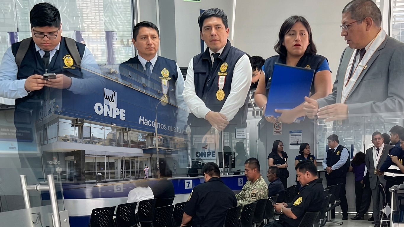 Fiscalía allana oficinas de la ONPE por presunta colusión agravada en elecciones