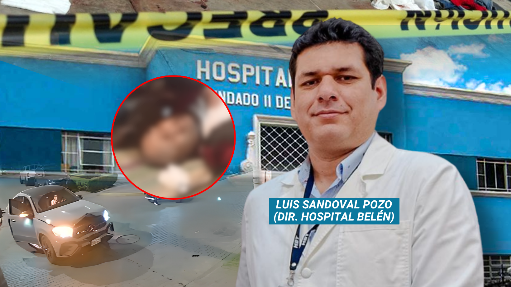 Vigilante atropellado en El Golf está en coma inducido por gravedad de sus lesiones