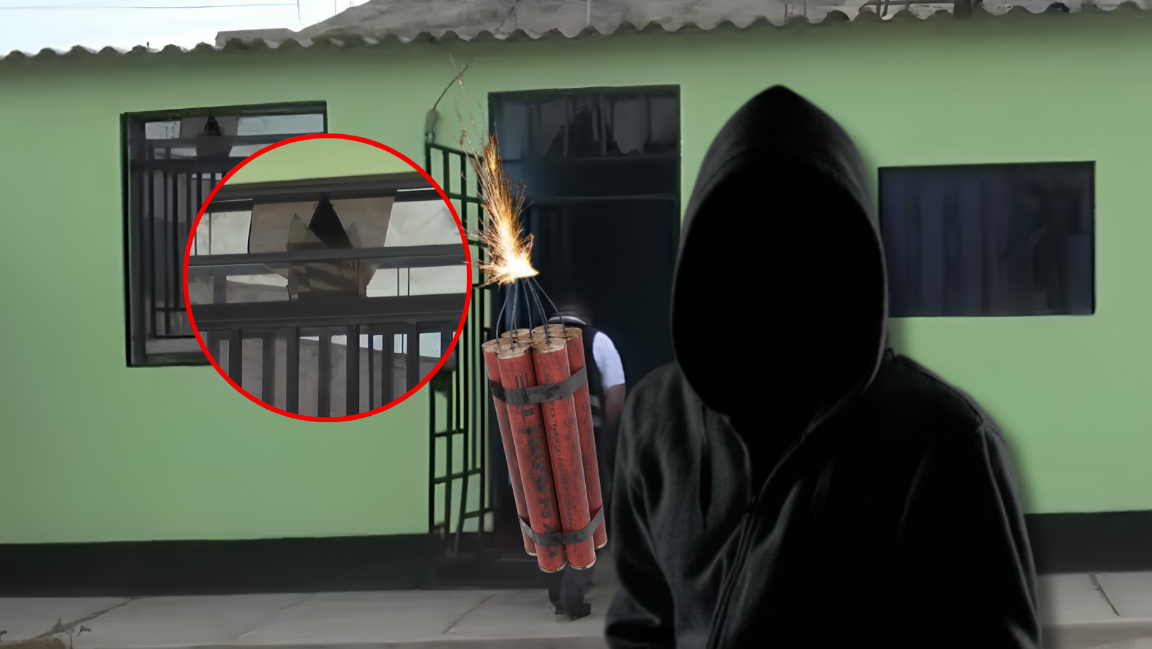El segundo del día: delincuentes detonan carga explosiva en panadería de La Esperanza
