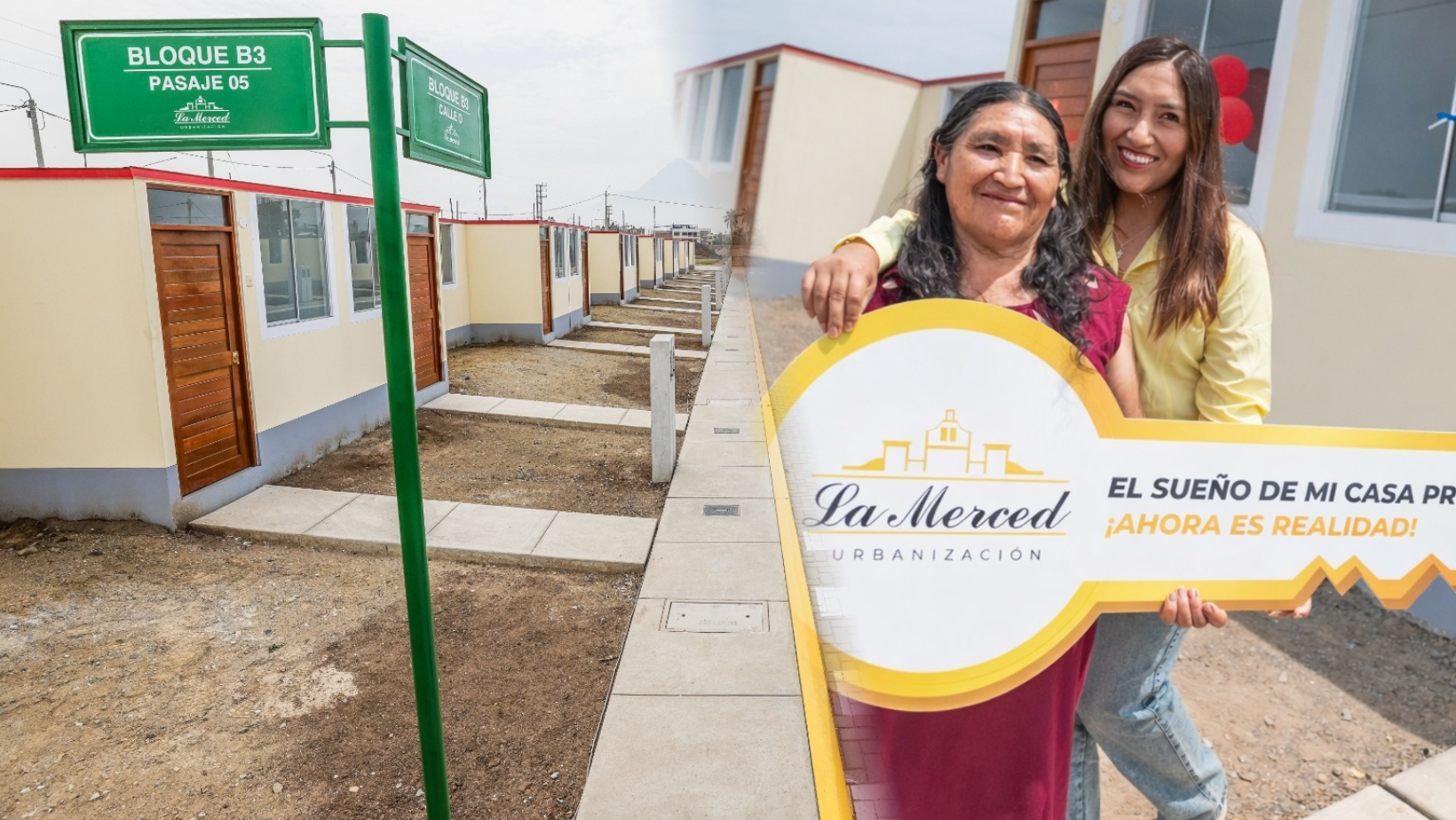 Inician entrega de 388 viviendas sociales en nueva urbanización La Merced en Laredo