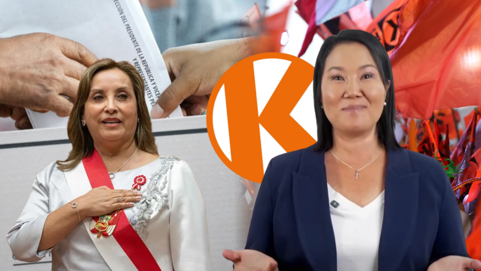 Dina Boluarte expresa su respaldo tácito a Keiko Fujimori en segunda vuelta