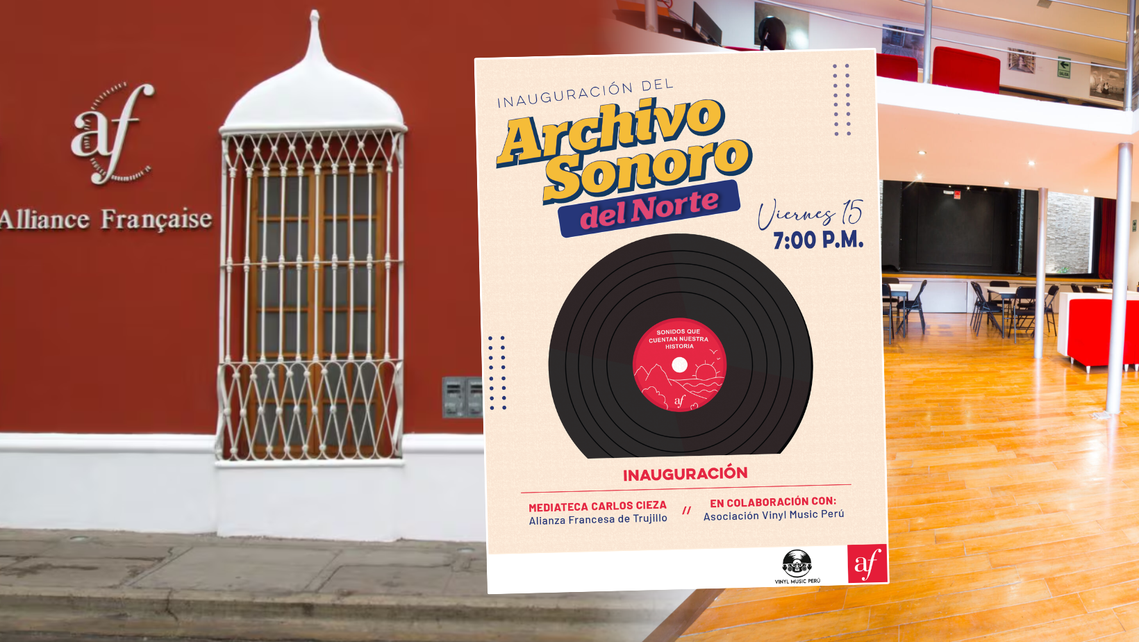 La Alianza Francesa de Trujillo inaugura el “Archivo Sonoro del Norte”, un espacio dedicado a la memoria musical regional