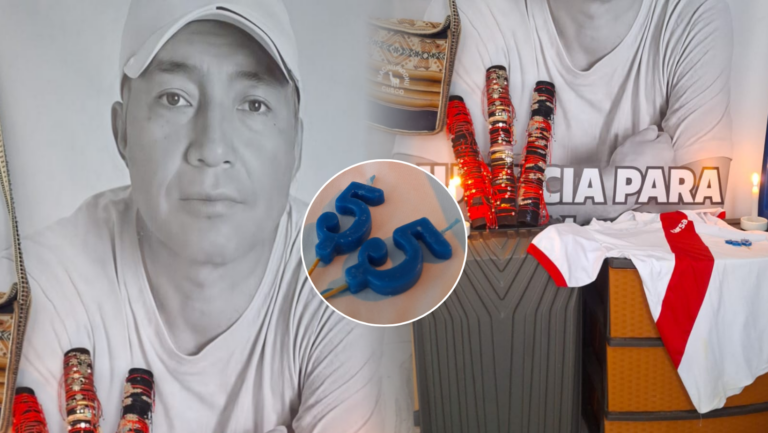 Familiares celebran el cumpleaños de Juan Martínez, vigilante atropellado a pocos días de cumplir los 55