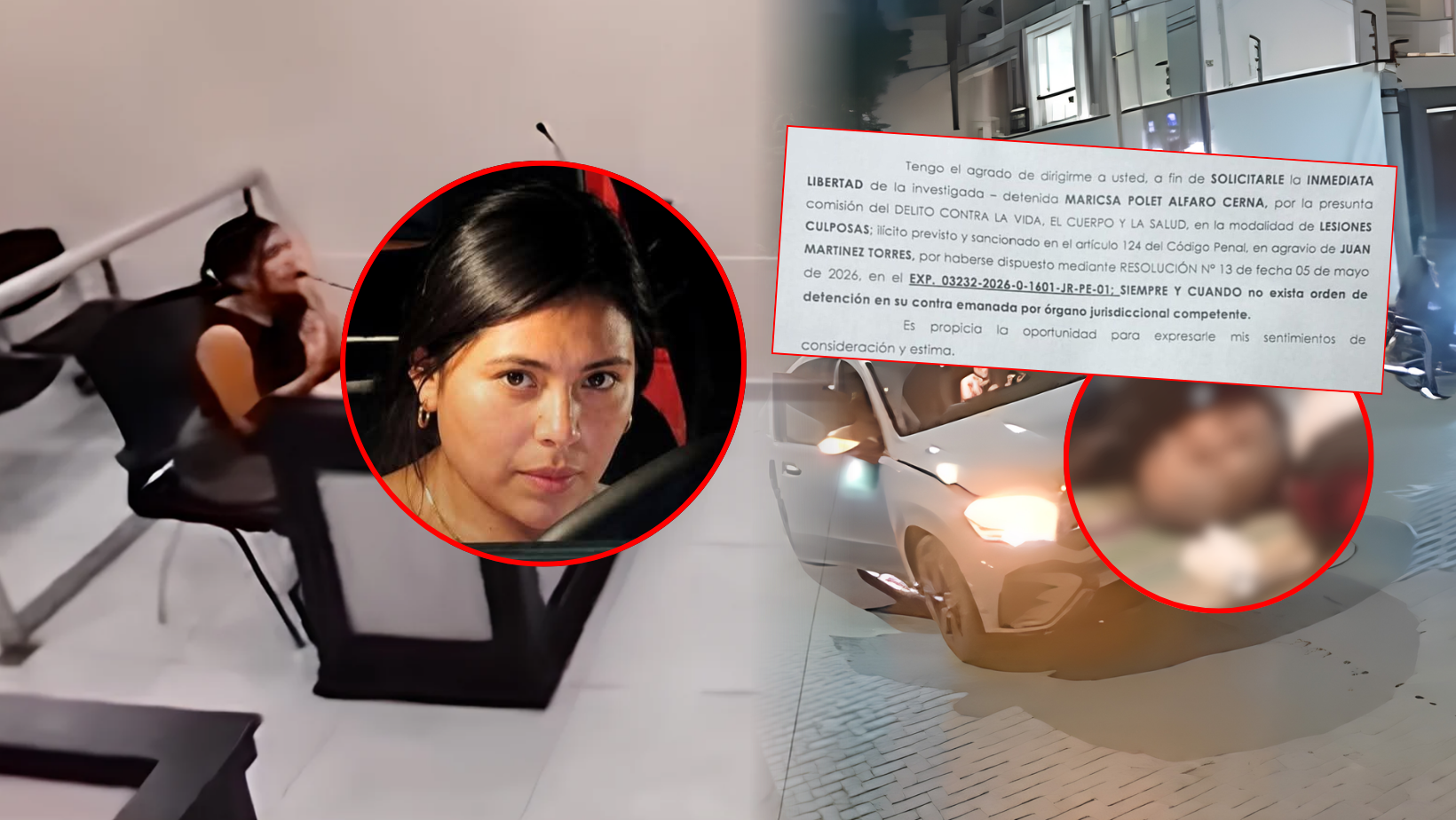 Mujer que atropelló a vigilante en El Golf lloró en audiencia antes de ser liberada