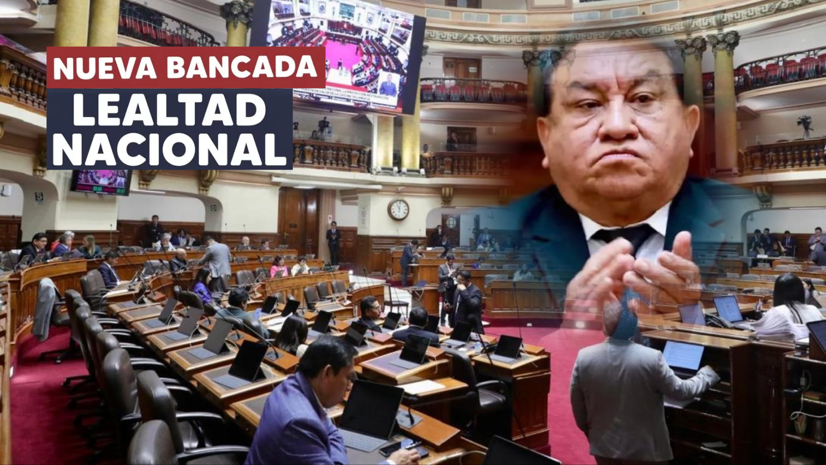 Disueltos congresistas de Podemos anuncian nueva bancada: Lealtad Nacional