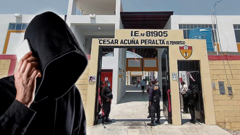 La Libertad: Delincuentes extorsionan a profesores de colegio “César Acuña”