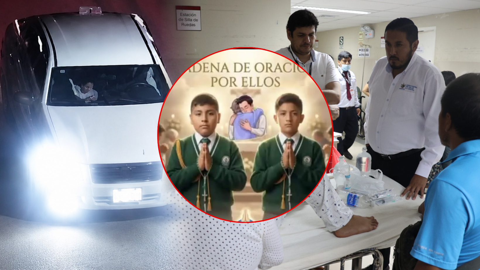 Trujillo: Dieron de alta a uno de los niños atropellados en Huamachuco