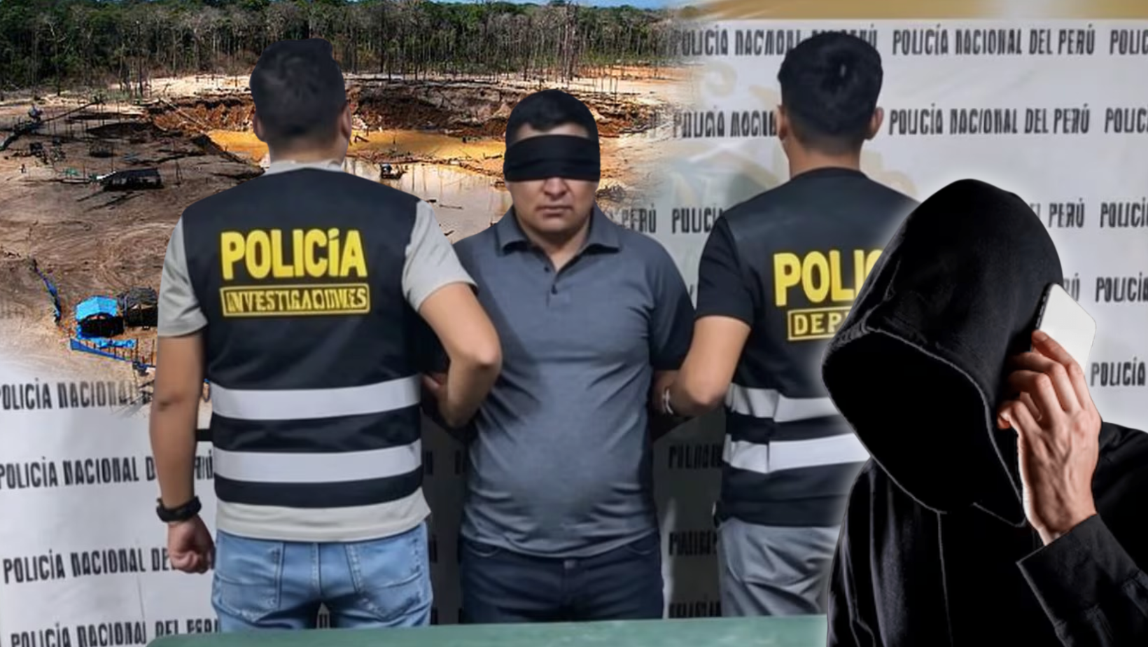 La Libertad: capturan a “Serrano” acusado de extorsionar a mineros ilegales en Quiruvilca