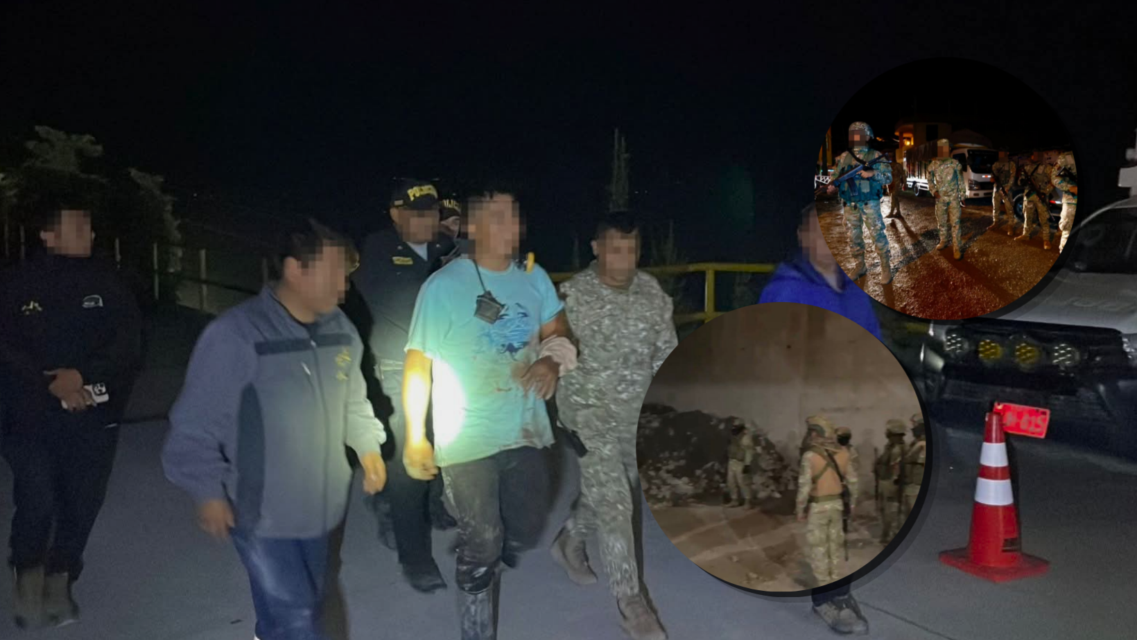 Rescatan a los 33 mineros secuestrados por delincuentes en Pataz