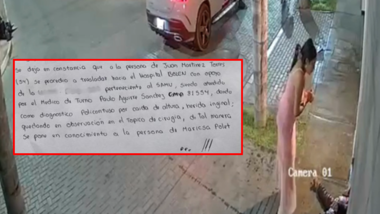 Acta policial consigna que vigilante quedó herido por «caída de altura» y no por atropello