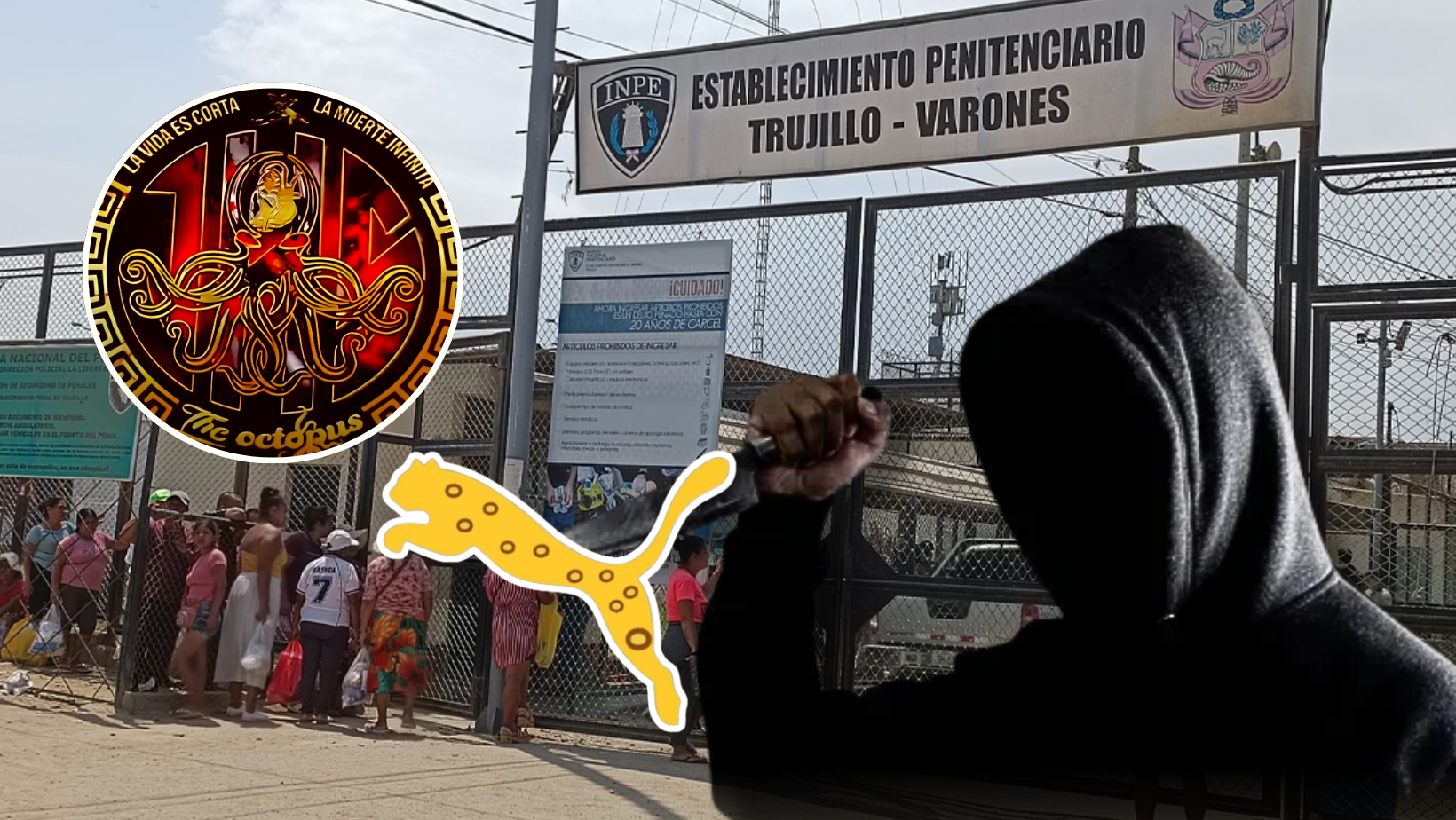 Presuntos "Pulpos" asesinan a vinculado a "La Jauría" al interior del penal El Milagro