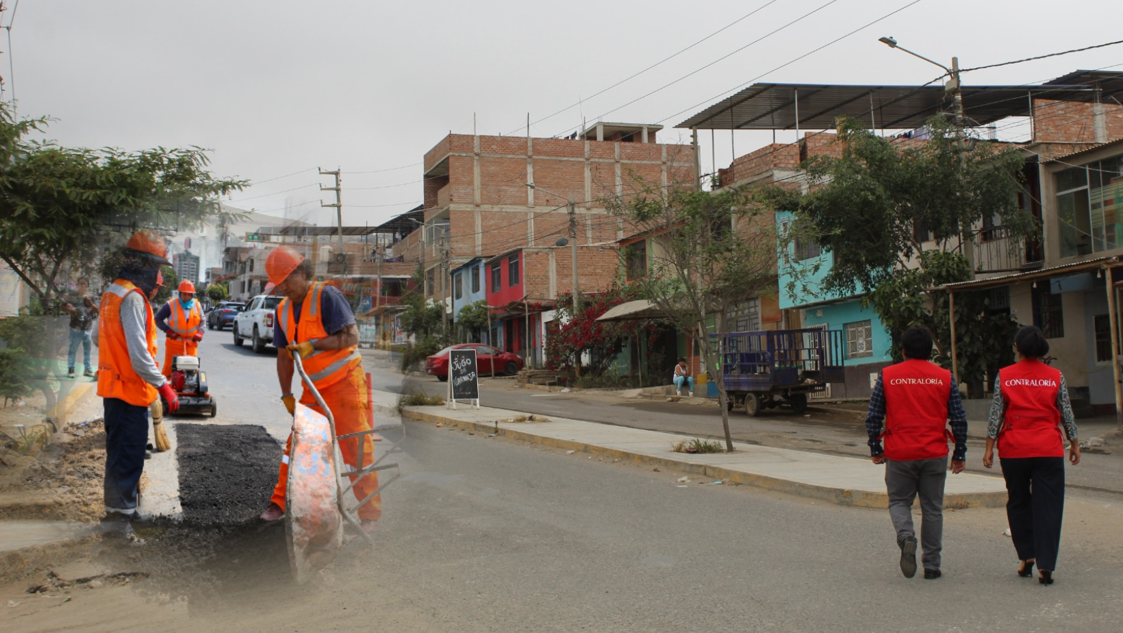 Informes de redes sanitarias en La Esperanza se contradicen y ponen en riesgo obra vial de S/ 2,4 millones