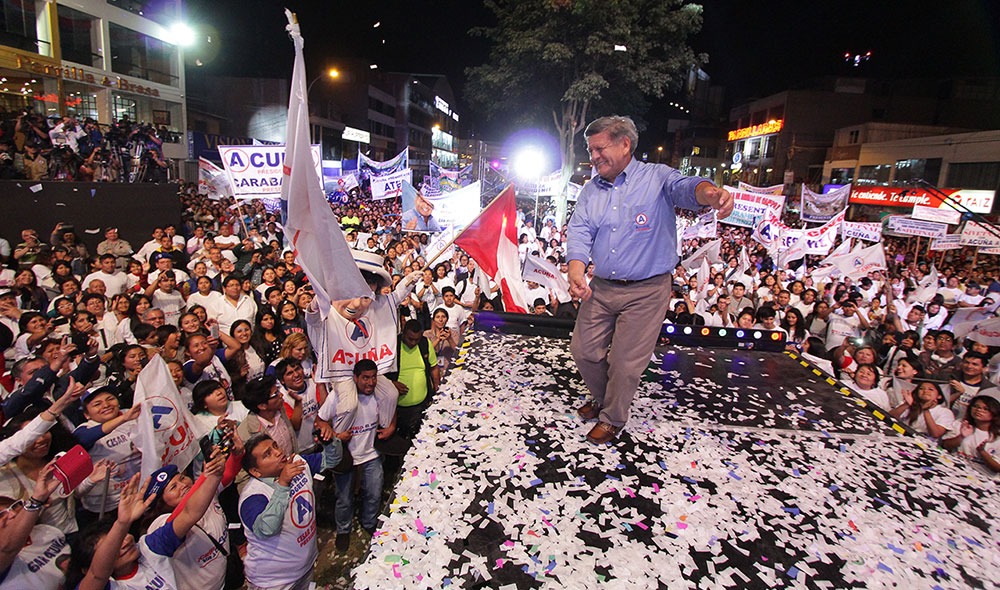 La paliza electoral que sufrió APP: César Acuña perdió el 78.4% de sus votos