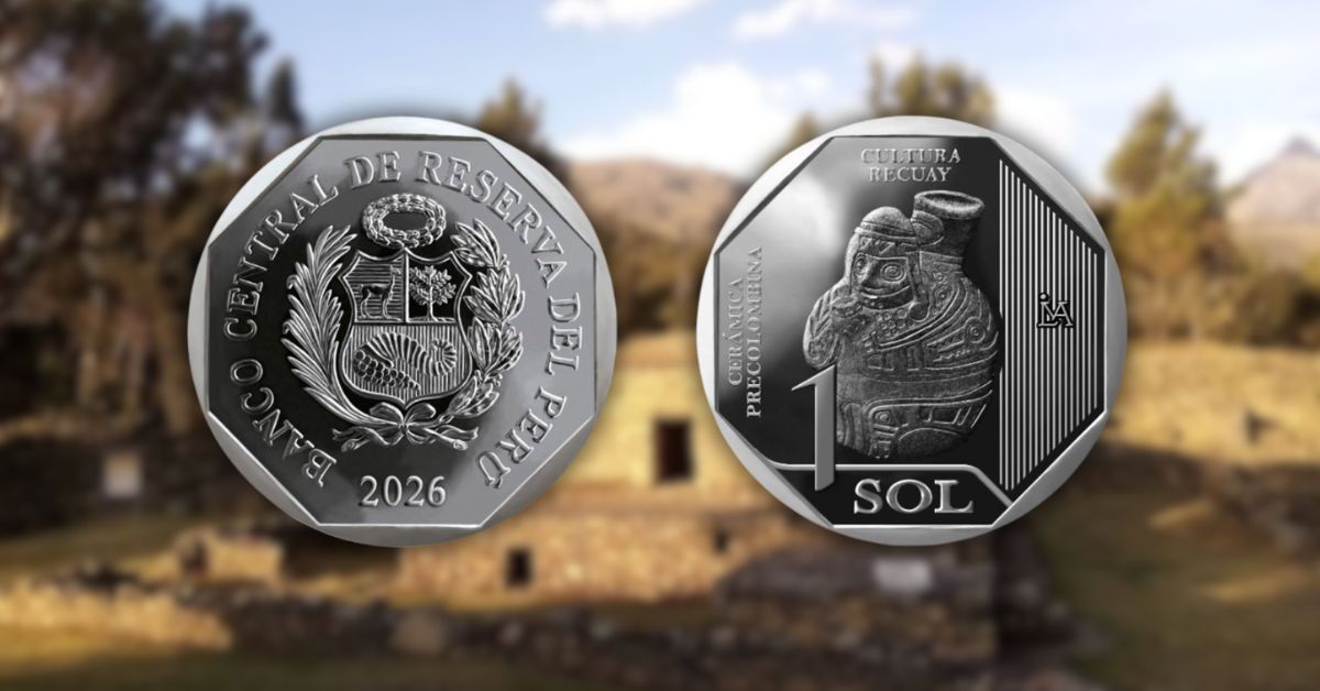¡Nueva pieza de colección! BCR pone en circulación moneda alusiva a la cultura Recuay