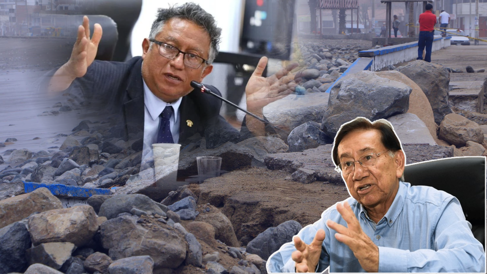 Trujillo: Congresista Enrique Alva exige a presidente Balcázar atender erosión de playas
