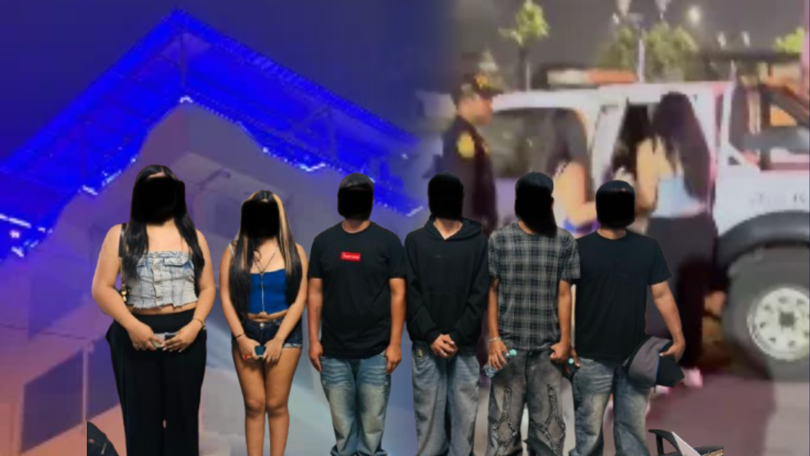 Policía interviene discoteca en Trujillo y halla a 6 adolescentes que bebían licor
