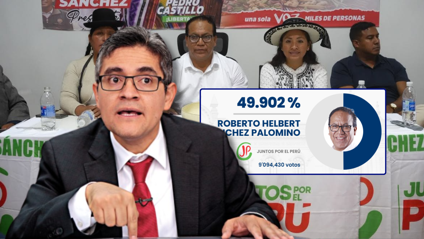 Exfiscal José Domingo Pérez abandona Juntos por el Perú y se enfocará en la excarcelación de Pedro Castillo