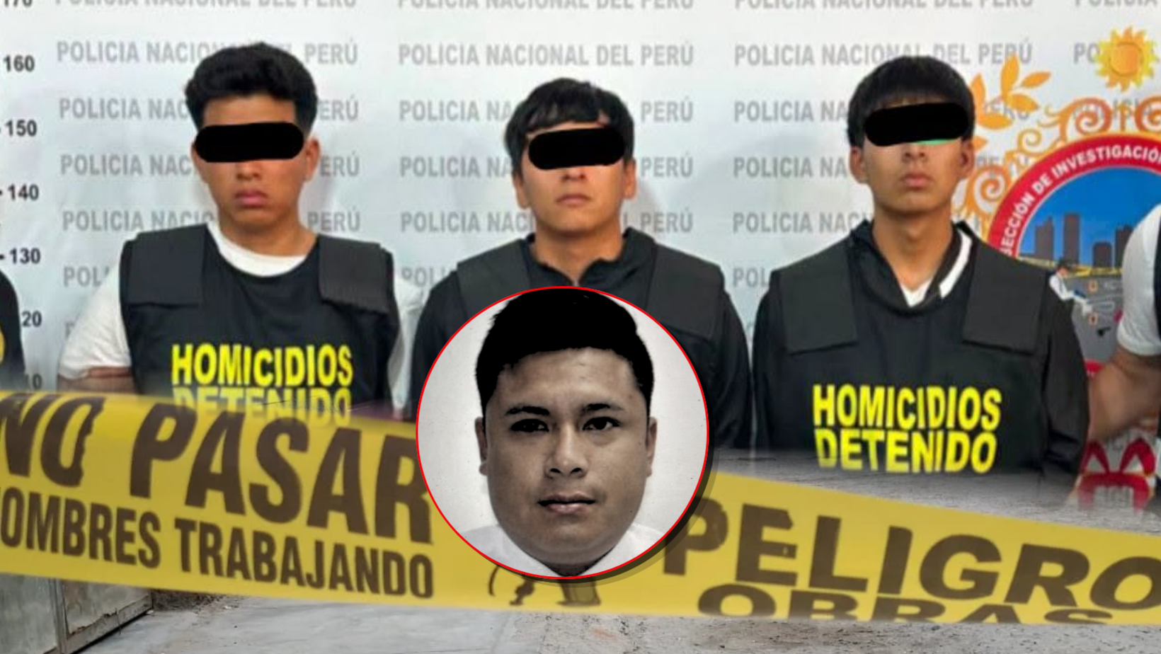 Con un menor de edad en sus filas, caen presuntos implicados en el asesinato de hombre en la Av. Huamán