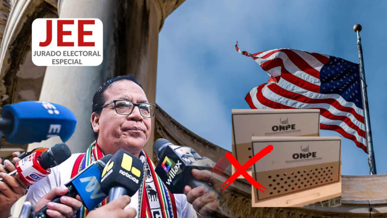 JEE rechaza pedido de Juntos por el Perú para anular 647 mesas en Estados Unidos