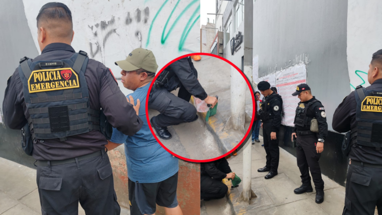 Trujillo: Detienen a sujeto con pistola cerca de local de votación