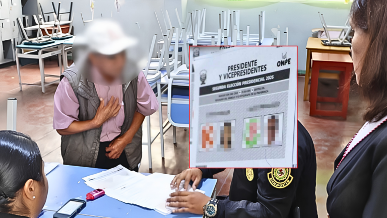 Personero de Juntos por el Perú detenido por rayar cédulas es aprista y excandidato fujimorista