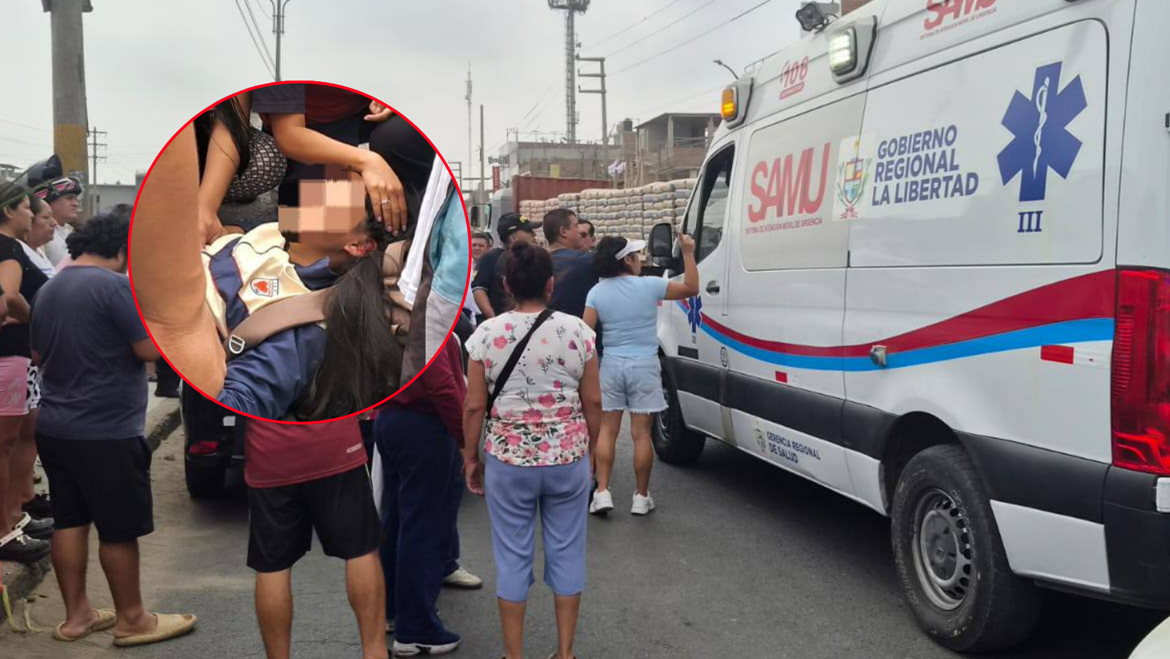 Niña de 12 años fue atropellada por taxista que intentó darse a la fuga en La Esperanza